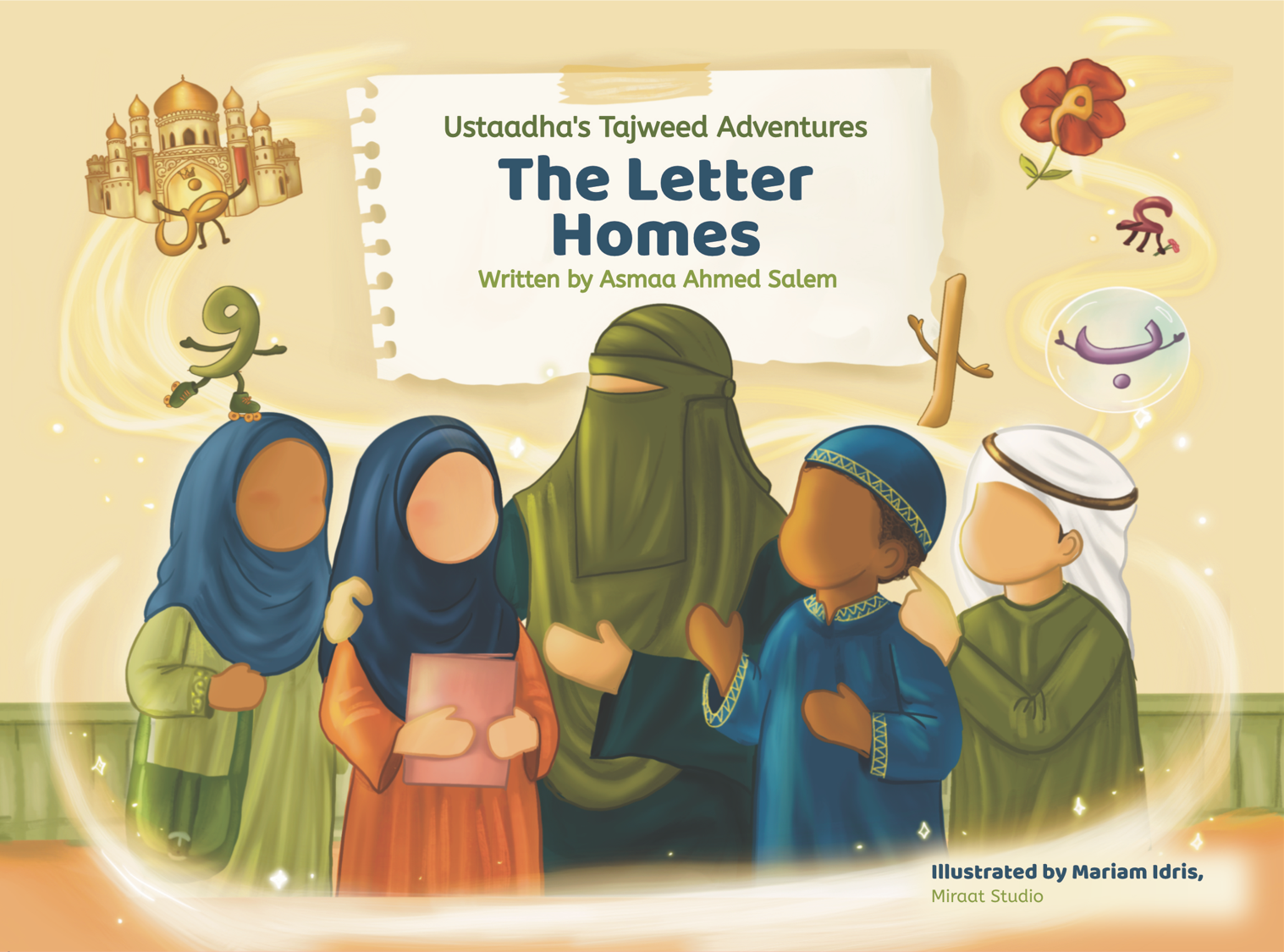 Ustaadha's Tajweed Adventures: The Letter Homes - Front Cover